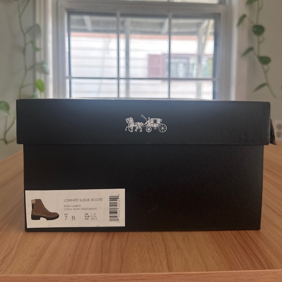 COACH Lorimer Suede Bootie - Picture 2 of 10